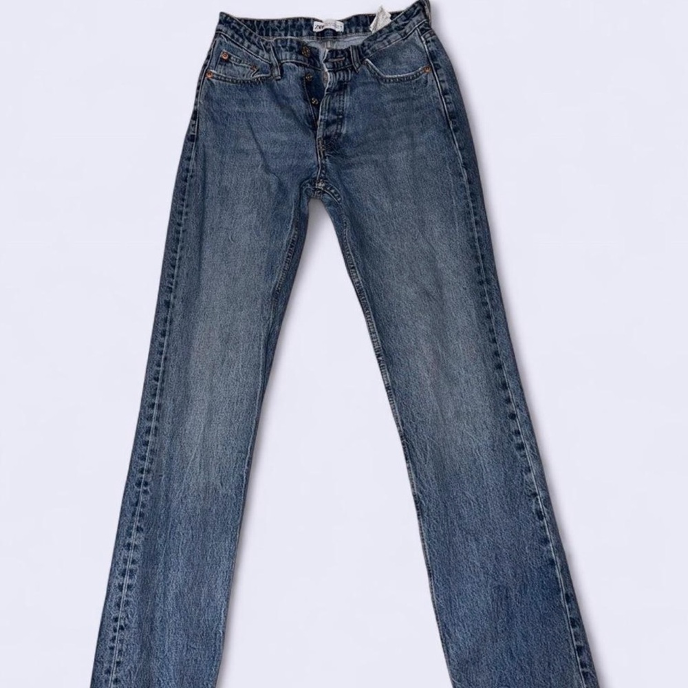 ZARA Classic Blue Denim Jeans